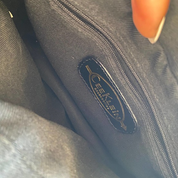 Cee Klein Mini Tote Purse Small Gray Sturdy - Picture 3 of 8